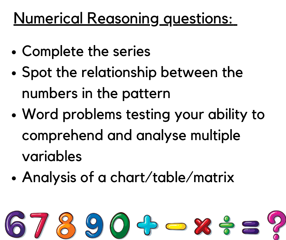 Numerical reasoning for kids