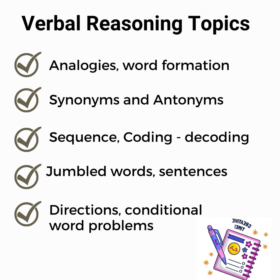 Verbal reasoning for kids